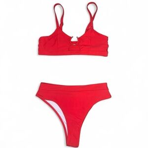 Red Bikini Set